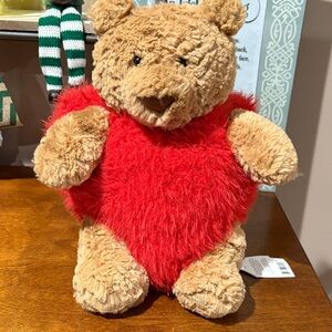 Jellycat Bartholomew Bear “Heartthrob”